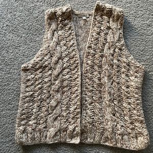 3/$30 Gap wool blend sleeveless cardigan
